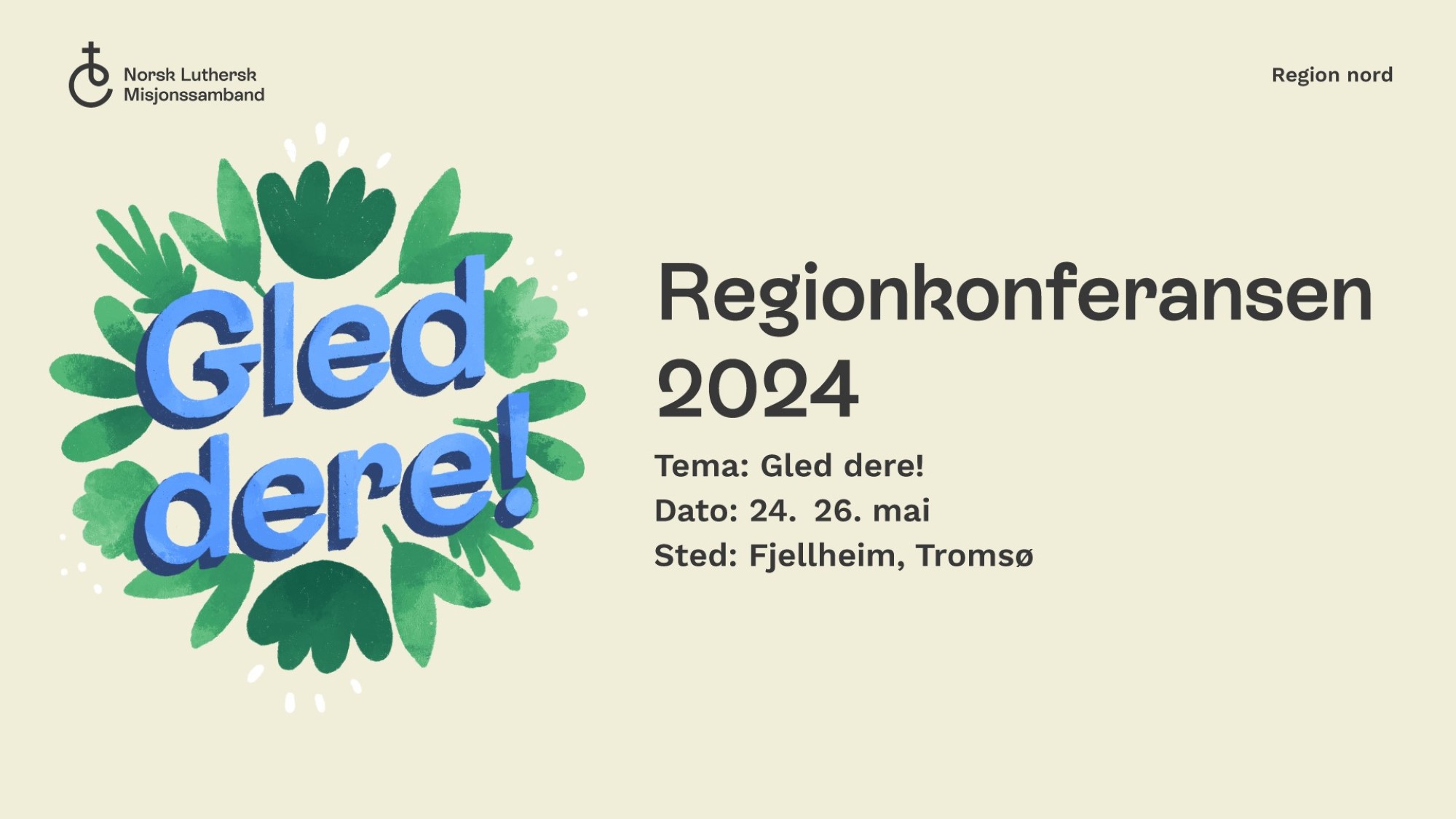 Logo for arrangementet regionkonferansen 2024