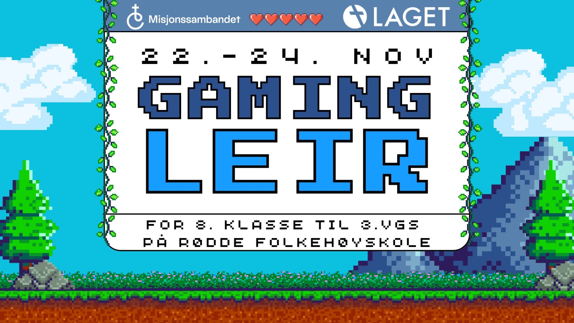 plakat for Gaming-leir