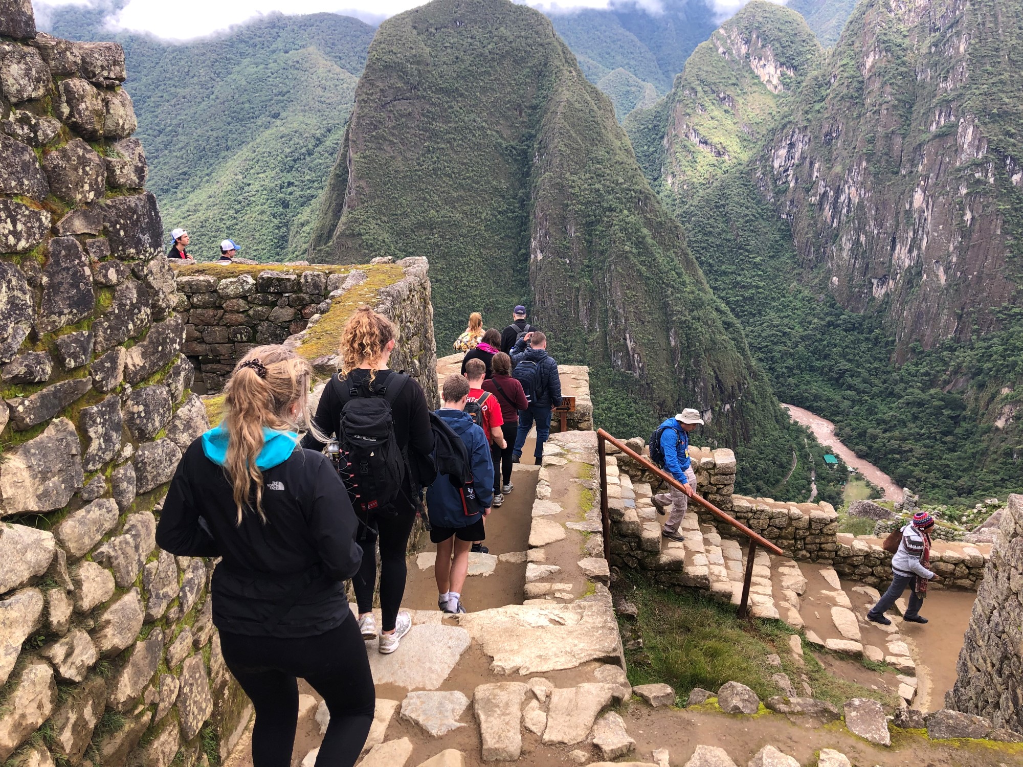 Det ble også tid til et besøk på Machu Pichu.