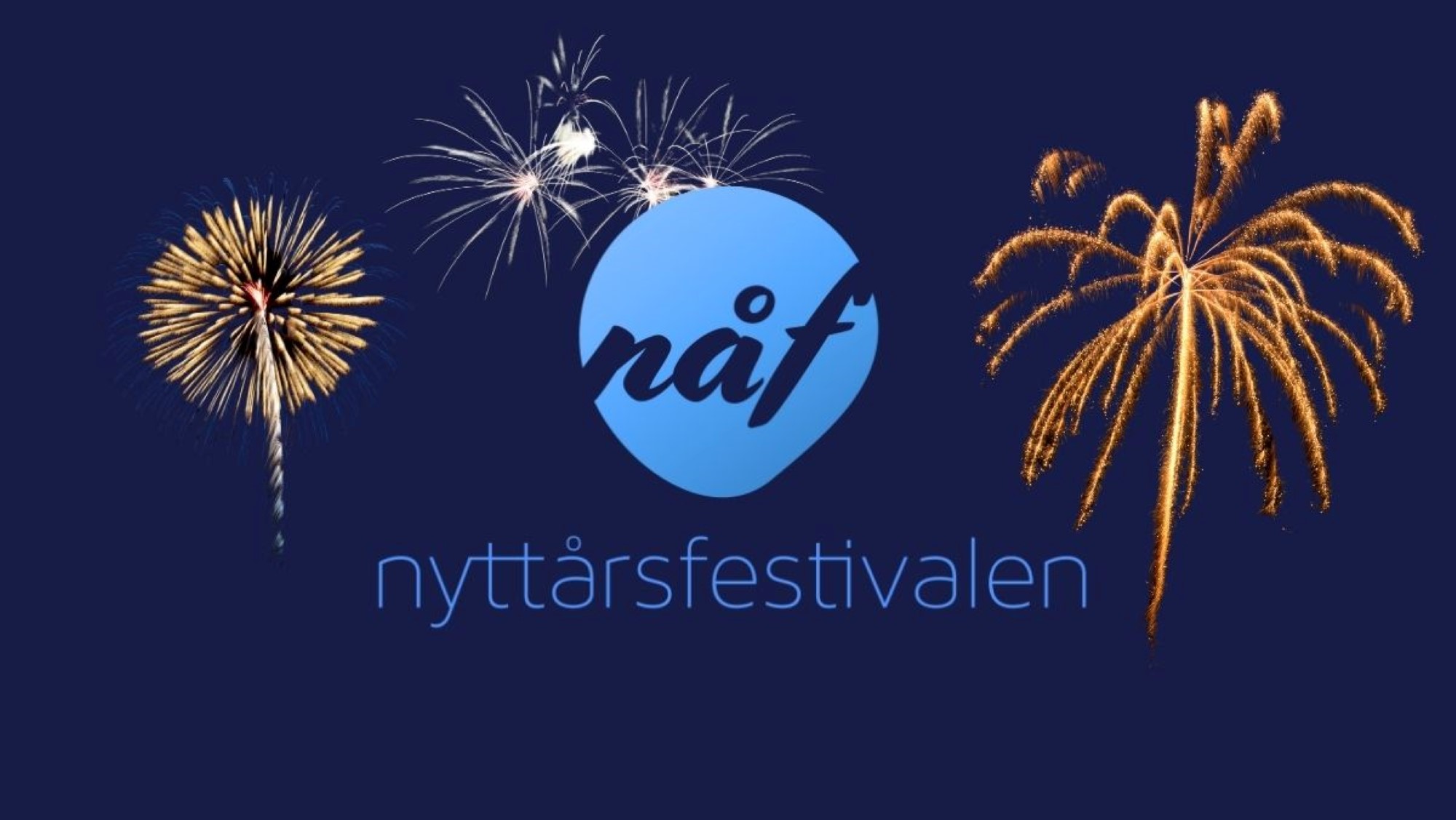 NÅF LOGO Fyrverkeri