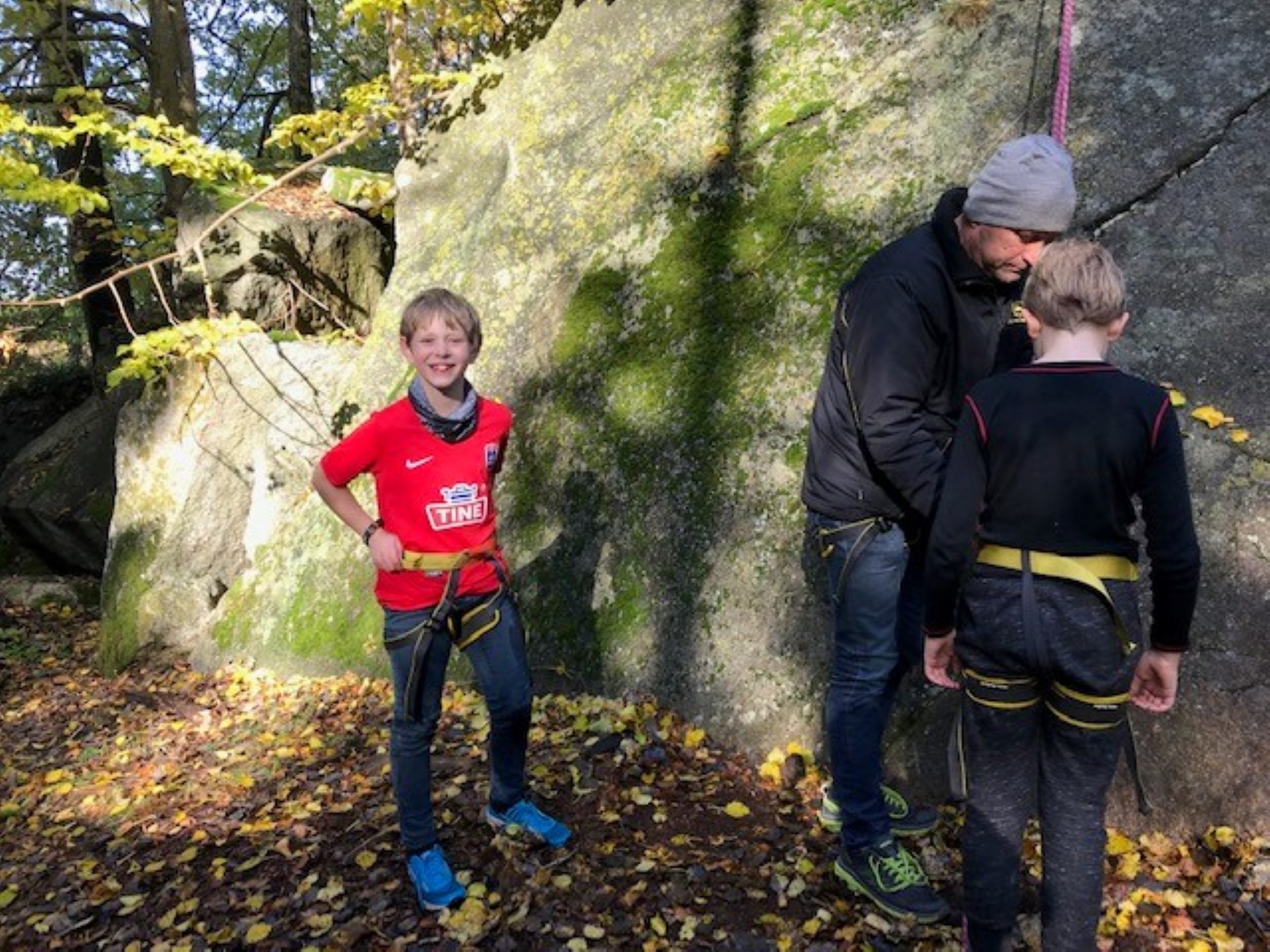 Klatring på Solåsen