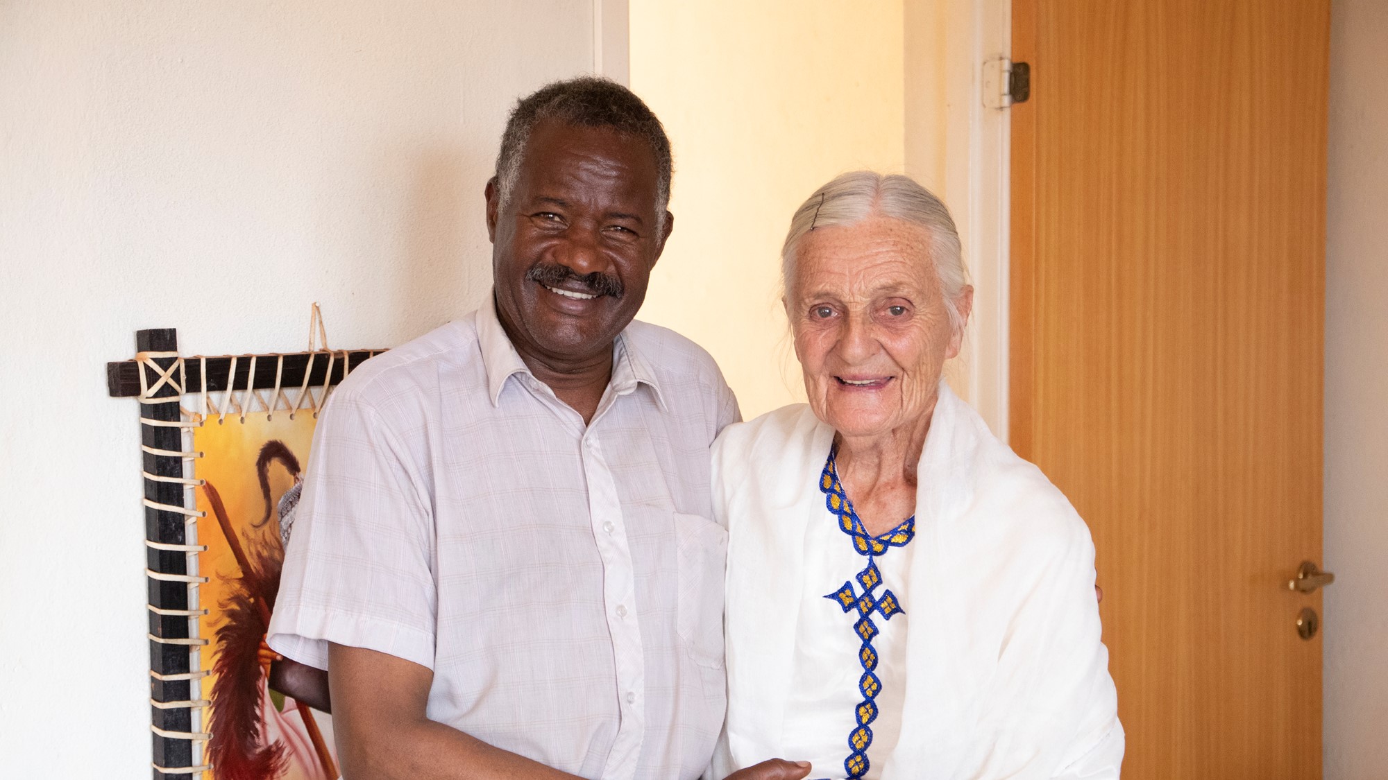 Jorunn Hamre og Deed Jaldessa Kontoma