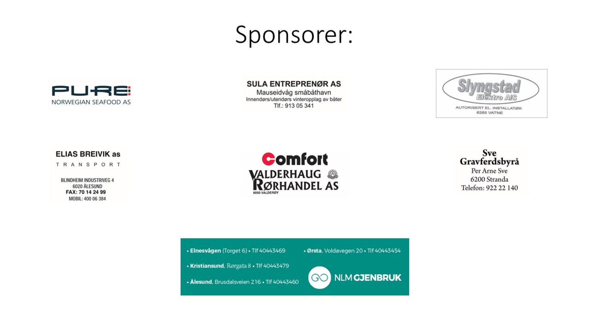 sponsorer
