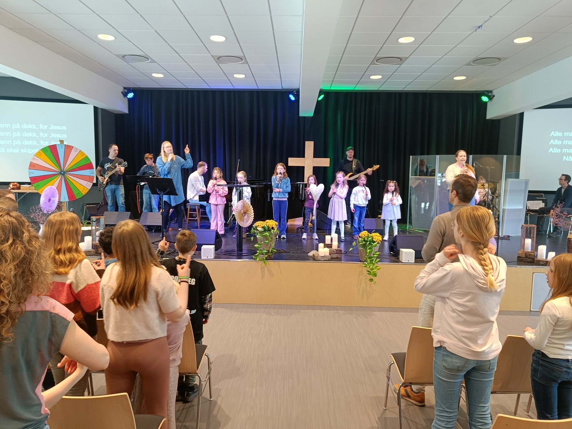 Forsangere under Barnas søndag