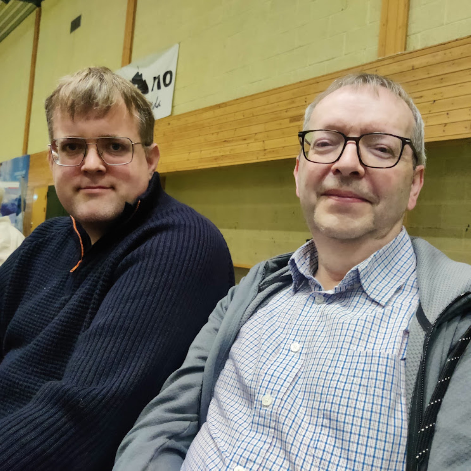 Henry Almedal og Ove Solbakken