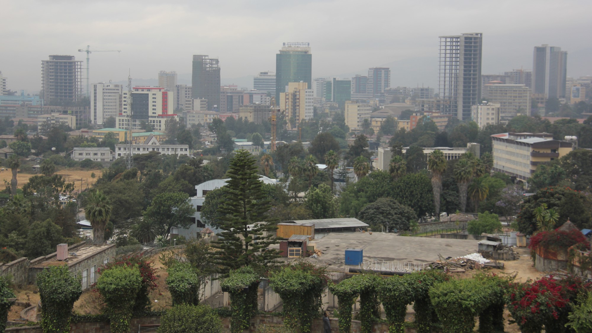 Utsikt over Addis Abebea