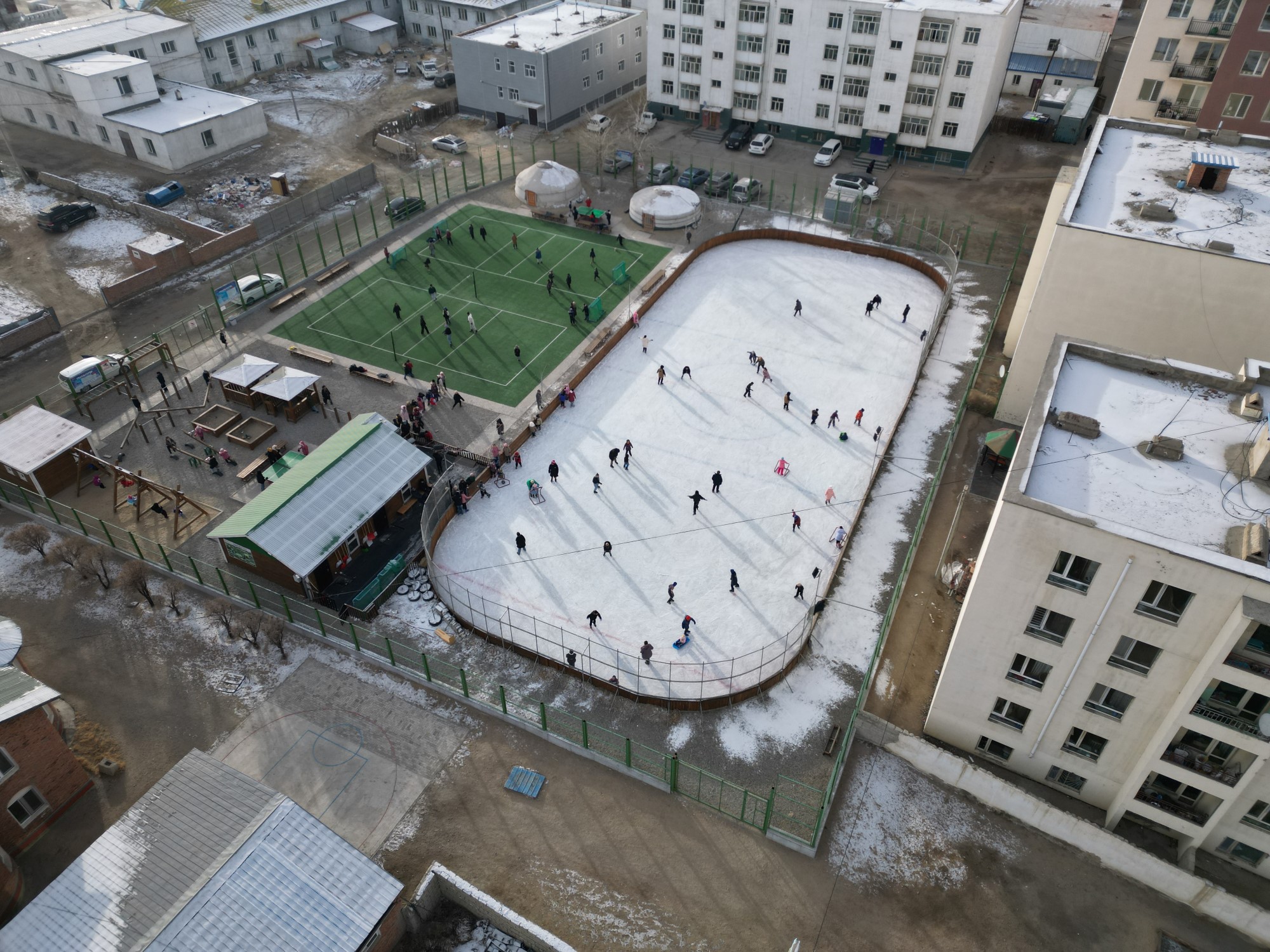 Oversiktsbilde over Grandhagen aktivitetspark