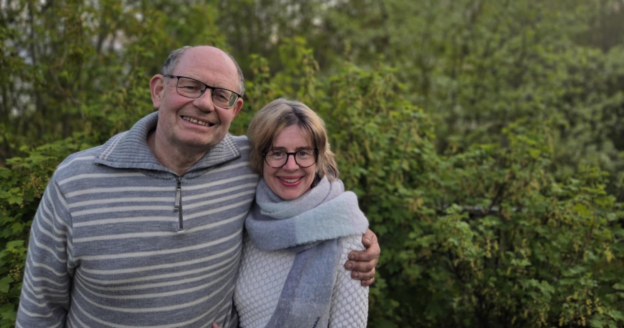 Bildet viser Katie og Kjell Magne Møgster