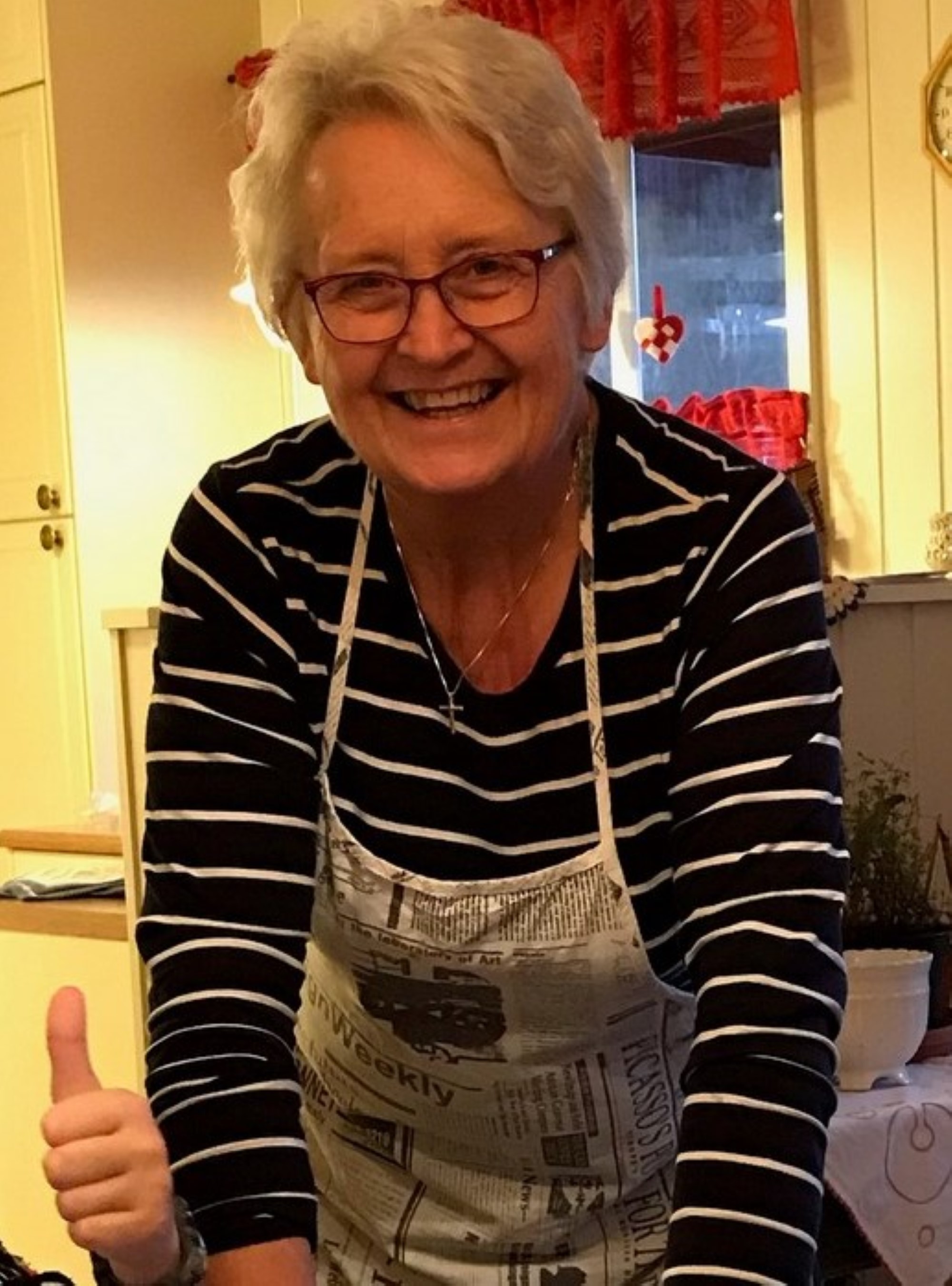 Det bakes til julemessa