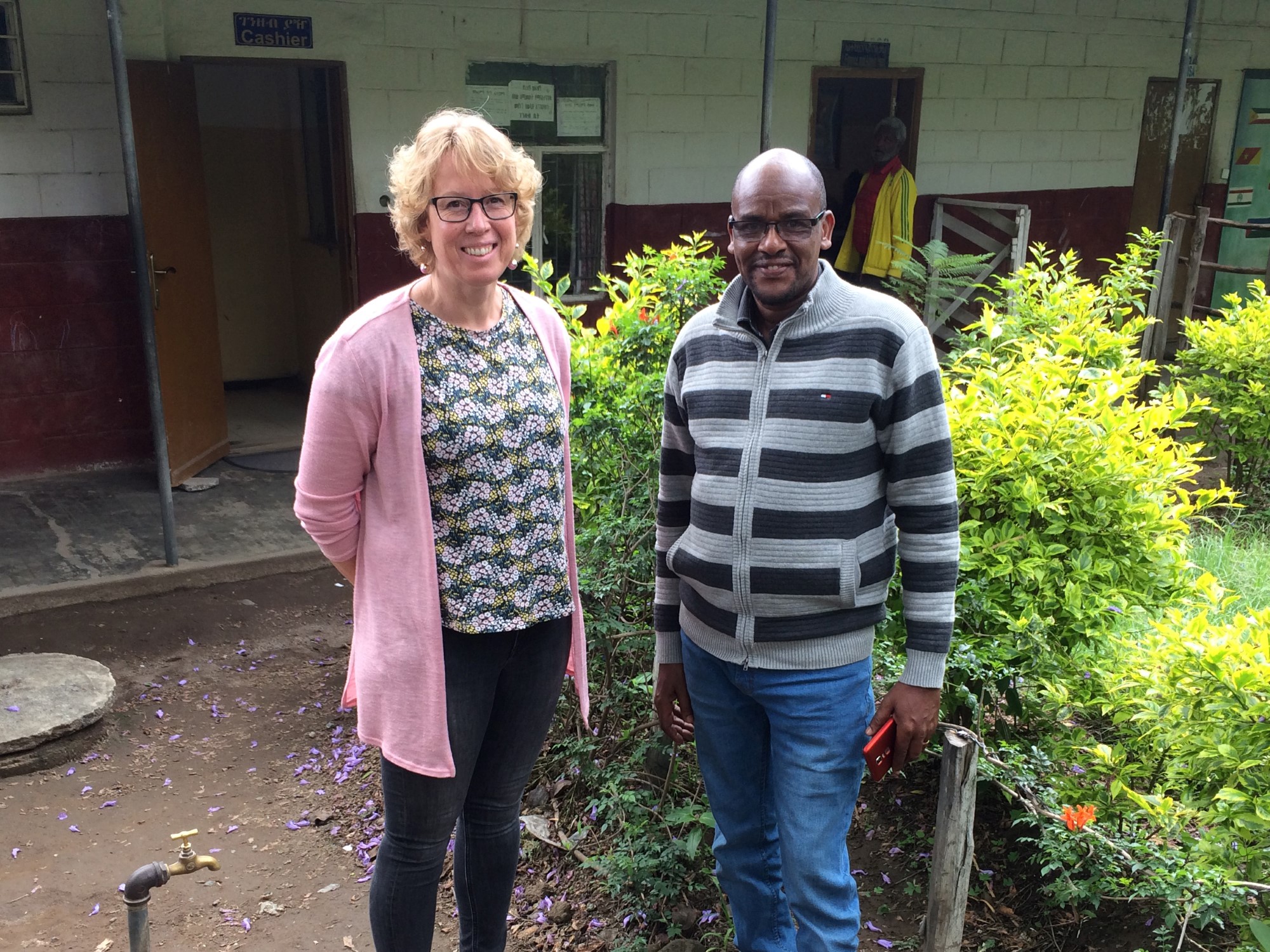 Ruth Osmundsen og den etiopiske misjonæren