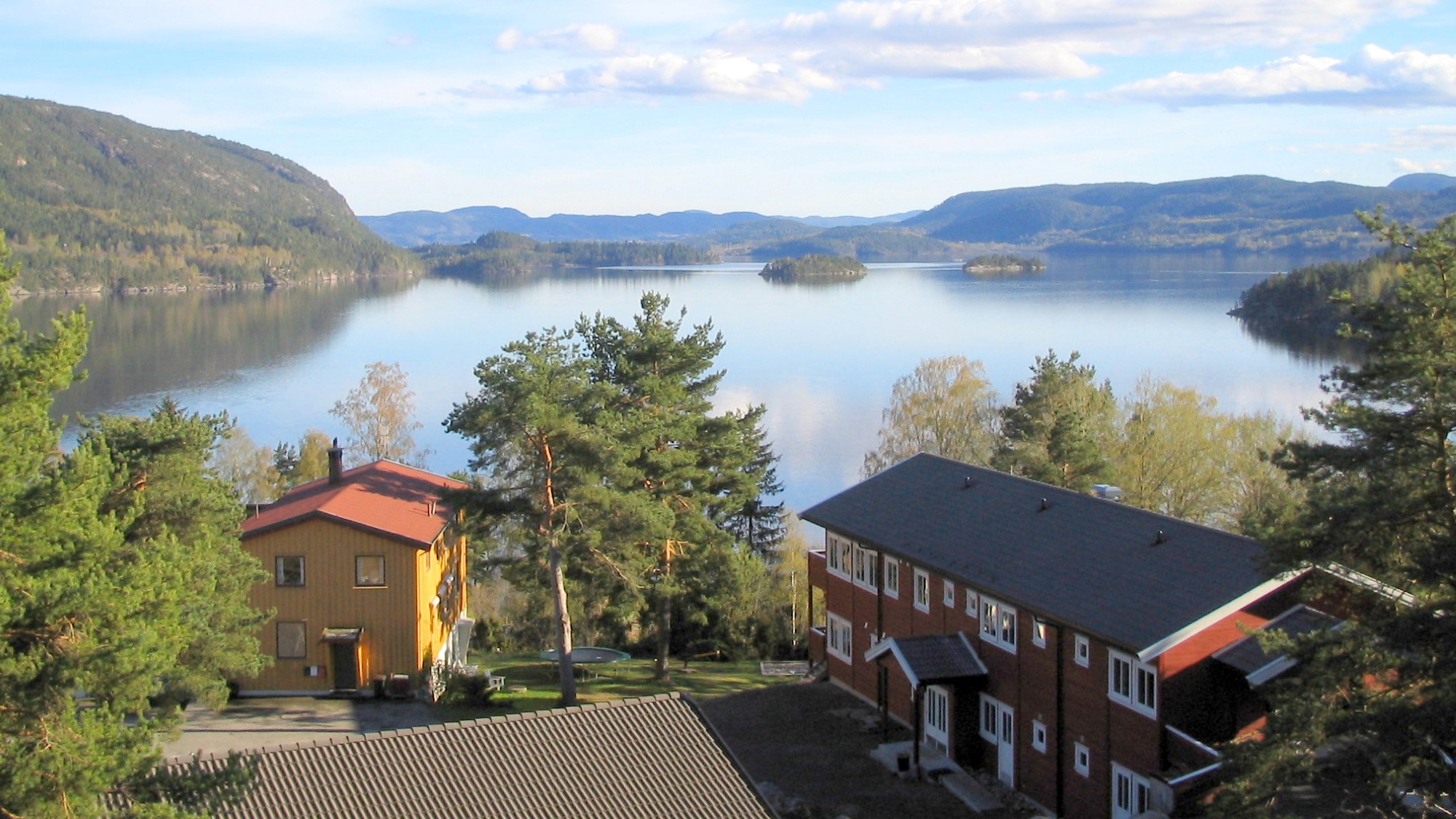 Utsikt over Norsjø ungdomssenter