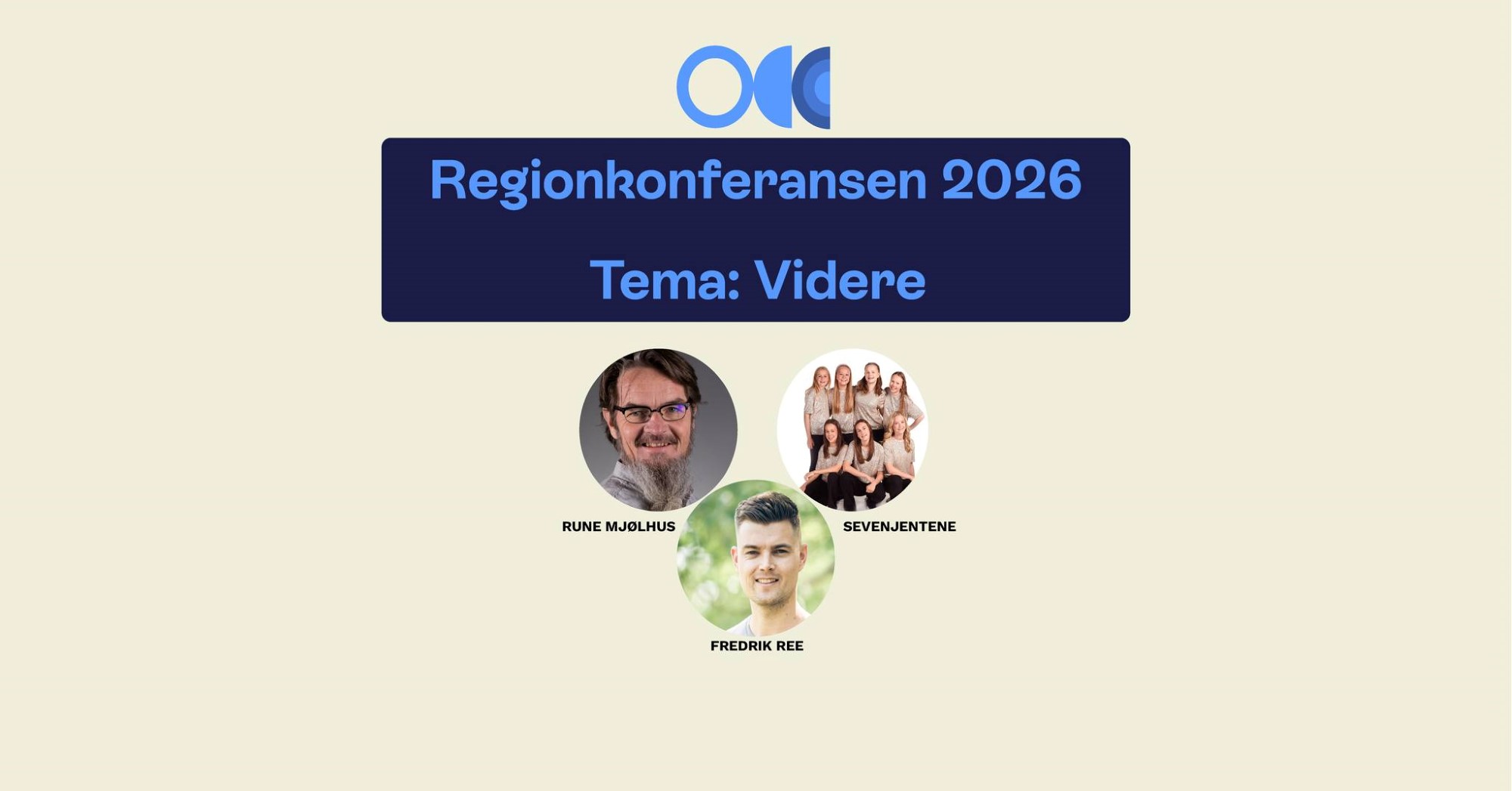 Plakat med bilde av deltakere