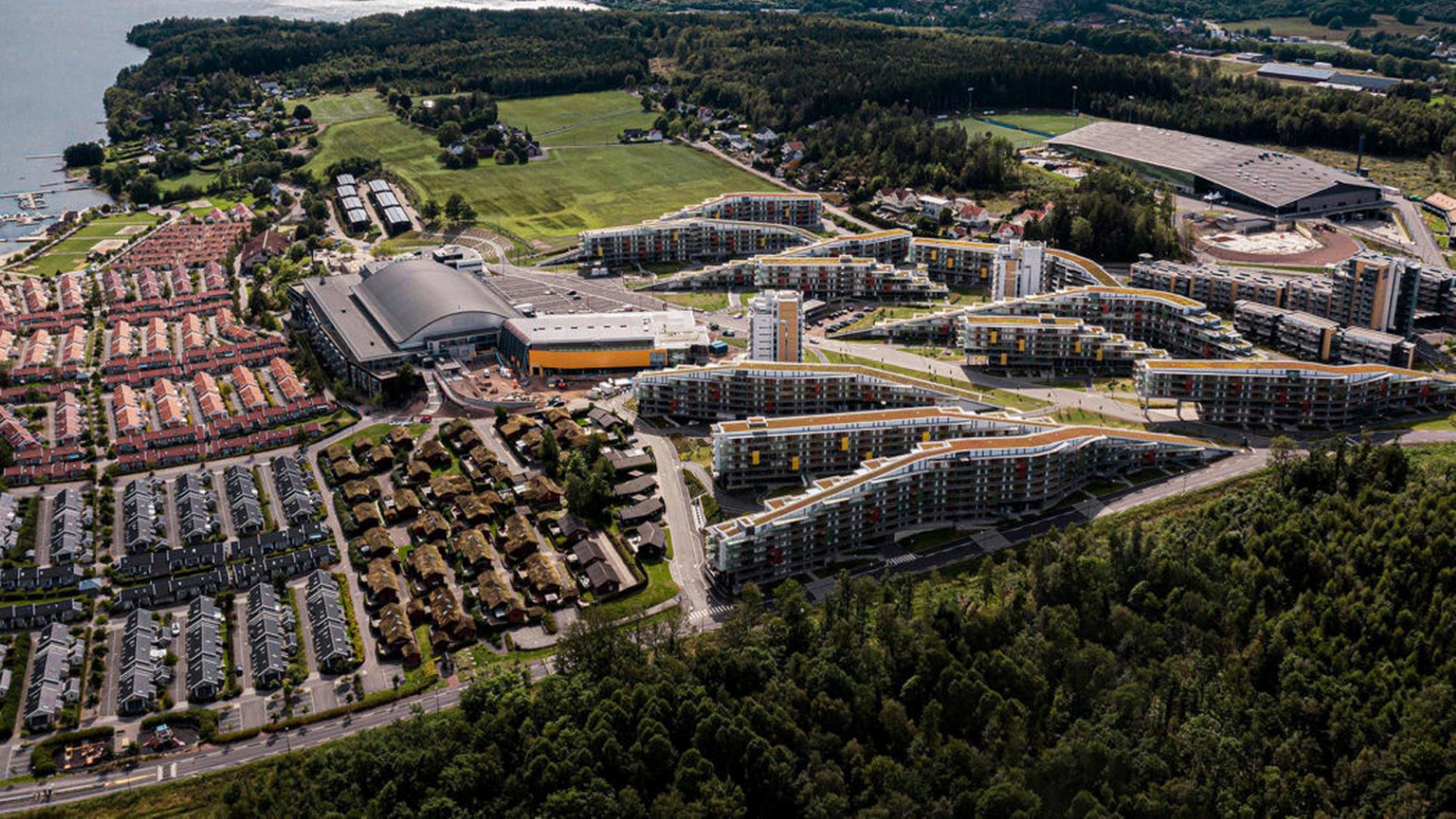 Oversiktsbilde over Oslofjord Convention Center