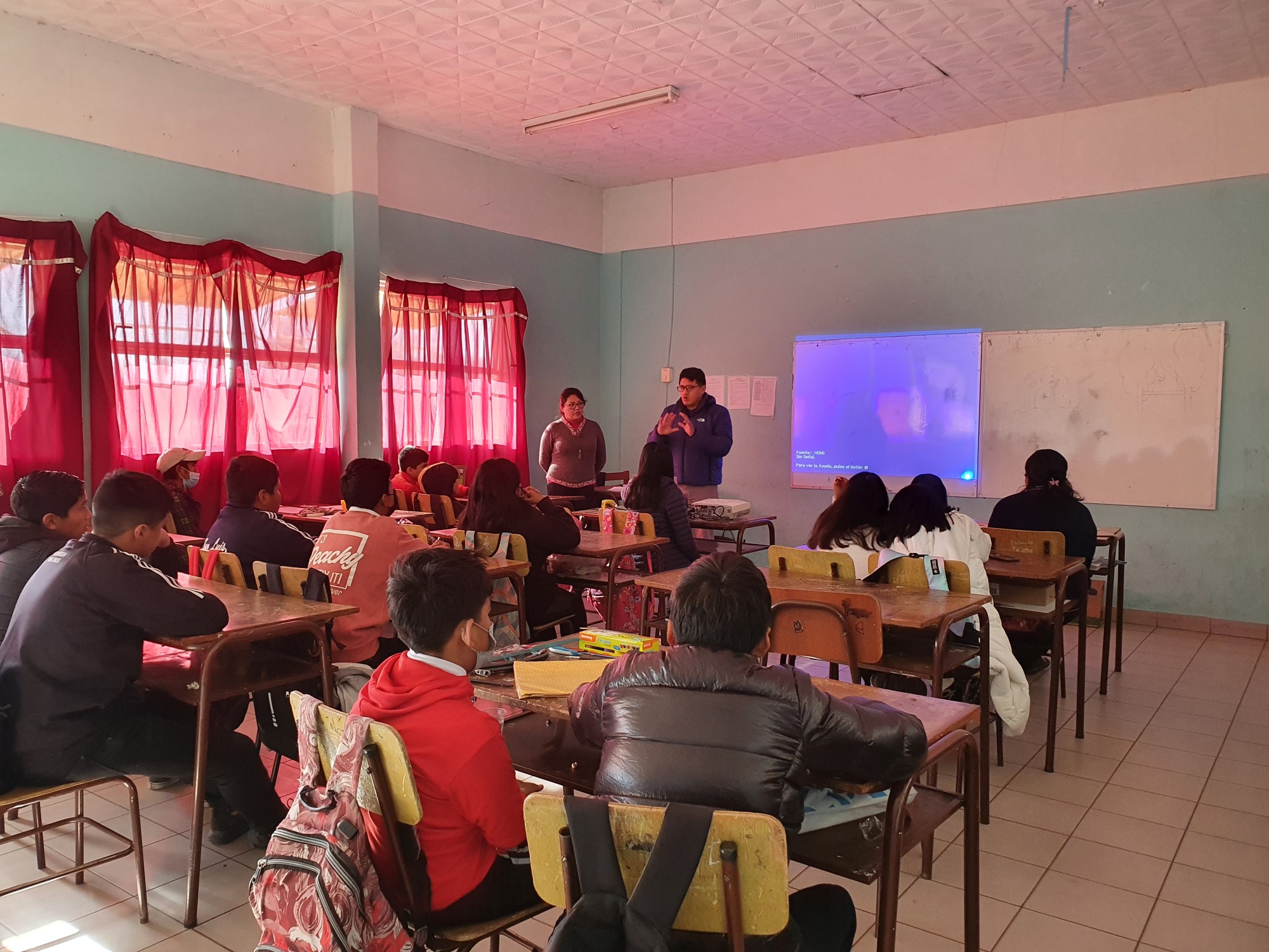 Holdninskapende undervisning i boliviansk skole