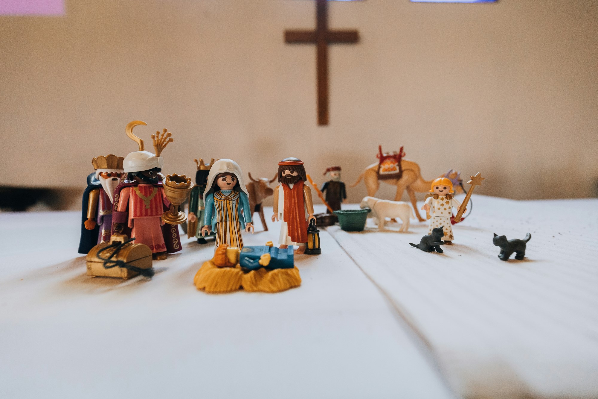 bilde av Playmobil Julekrybbe