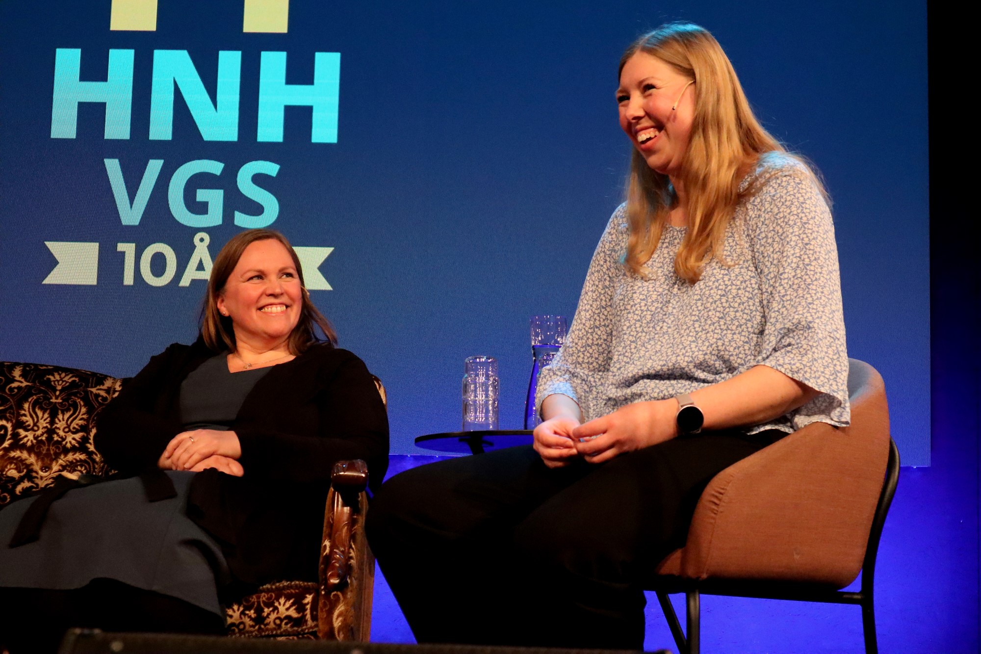 Bilde av Hanne Tulluan og Sonia Marie Topstad.