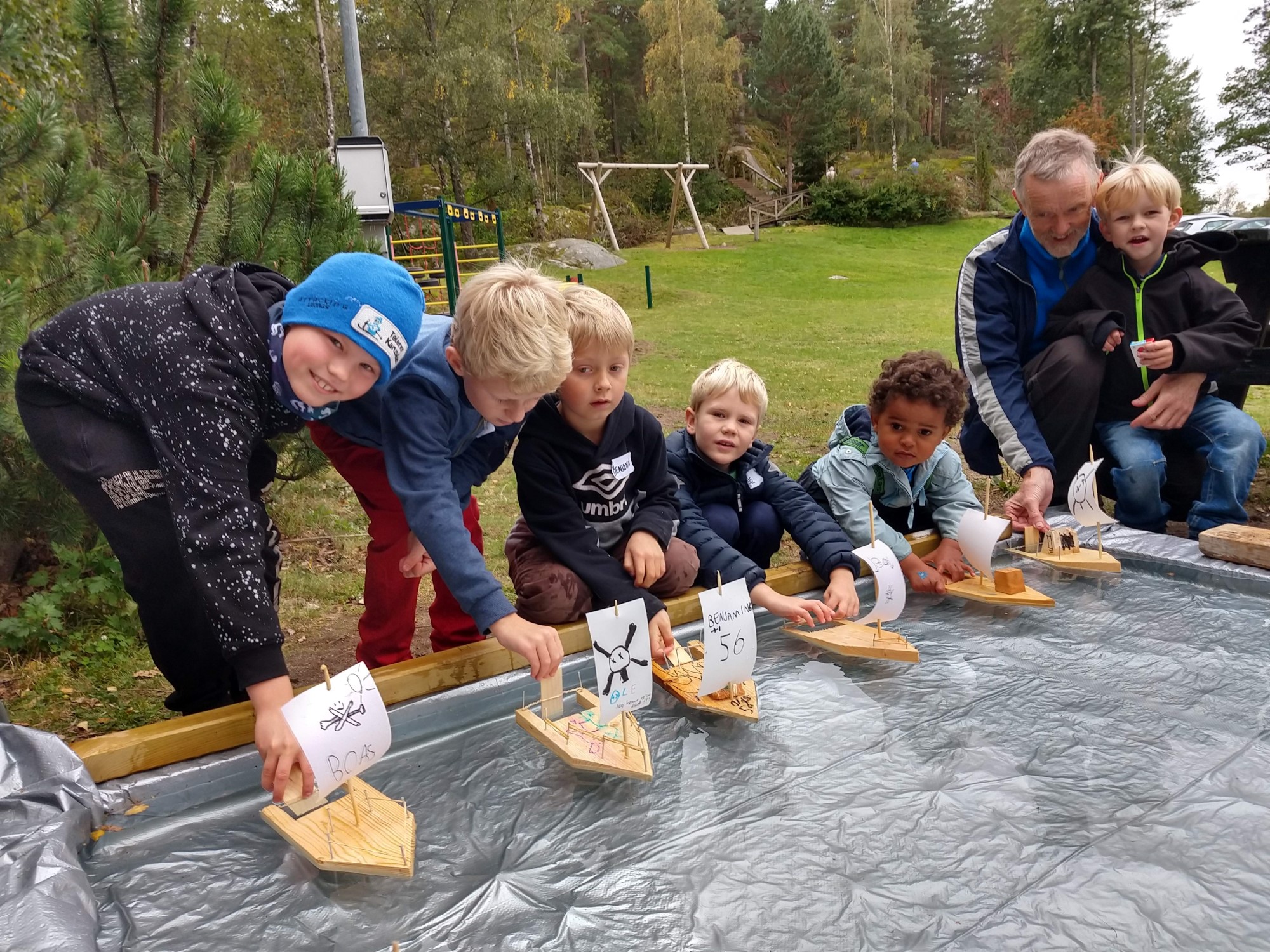 Trebåter på BBB-leir