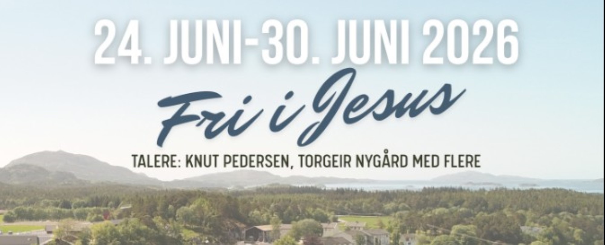 Plakat for arrangementet