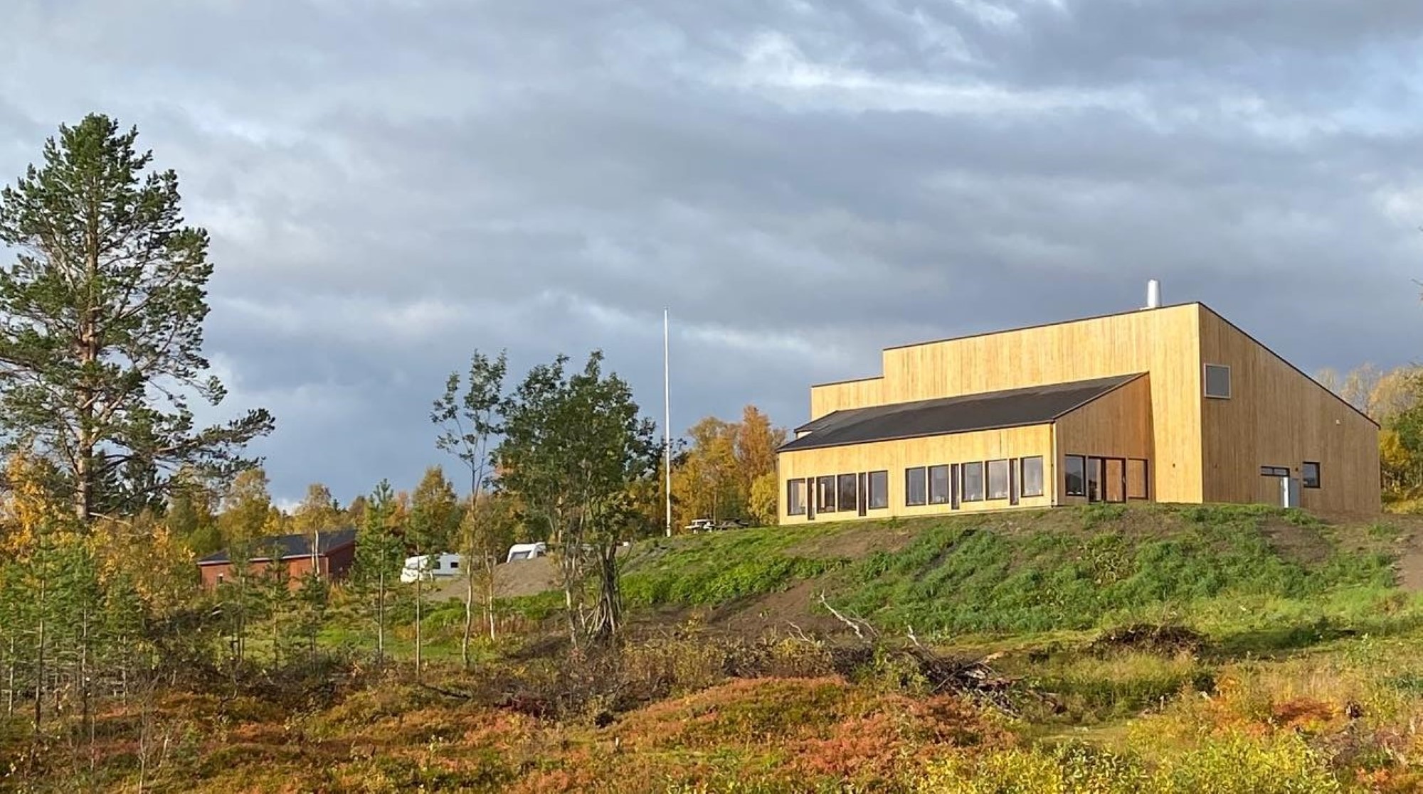 Nye Skoghus sett fra øst