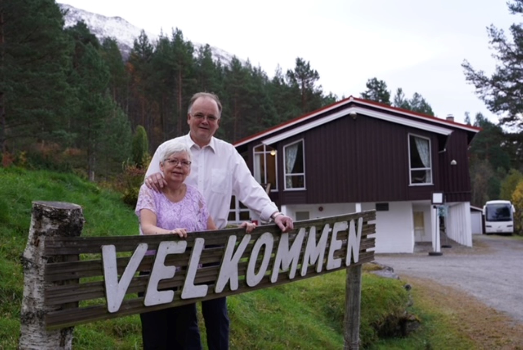 Bildet viser Arne Johan og Kari Gagnat