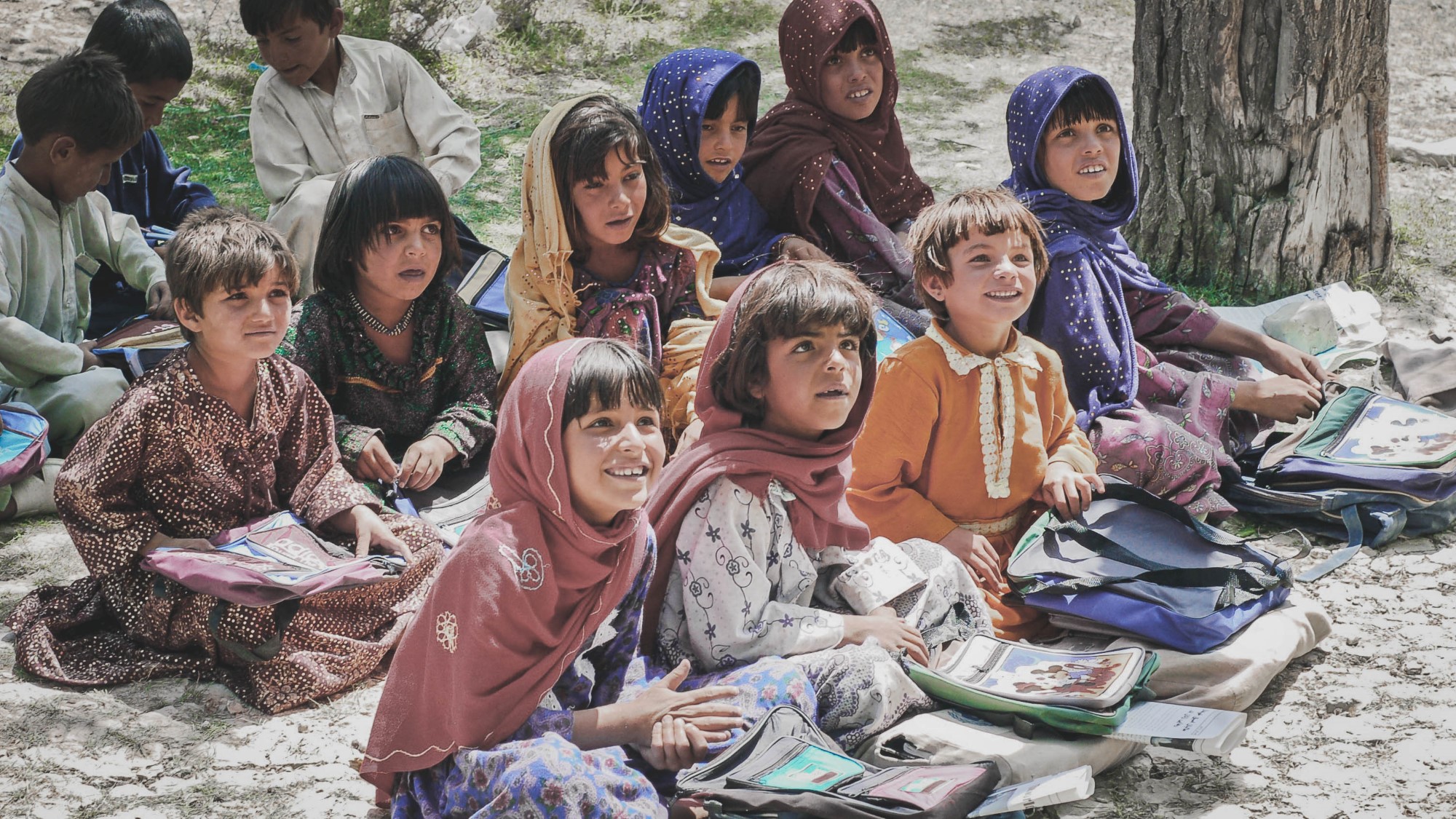 skolejenter i Afghanistan