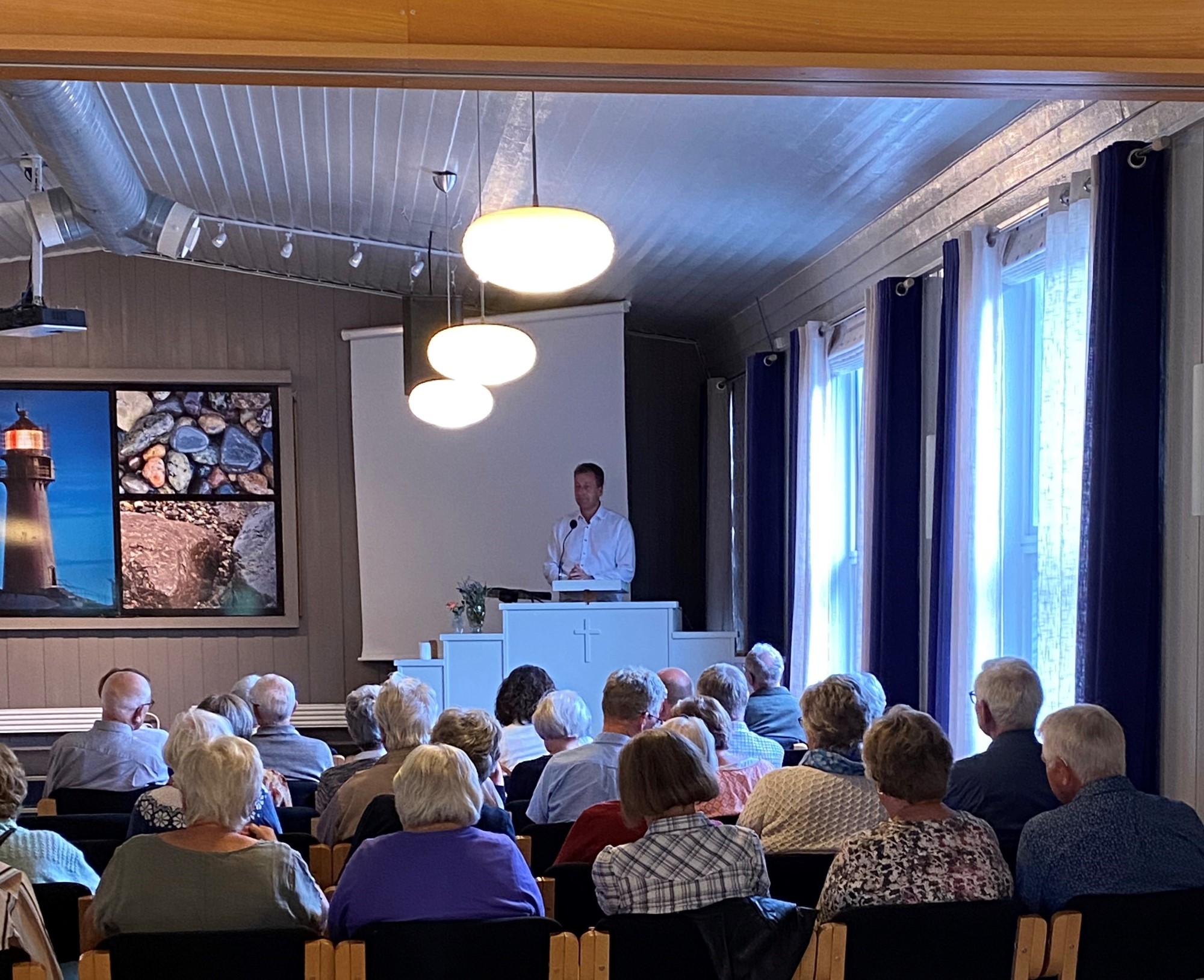 Styreleder Tor Johansen ønsker velkommen til Solåsens dag 2023