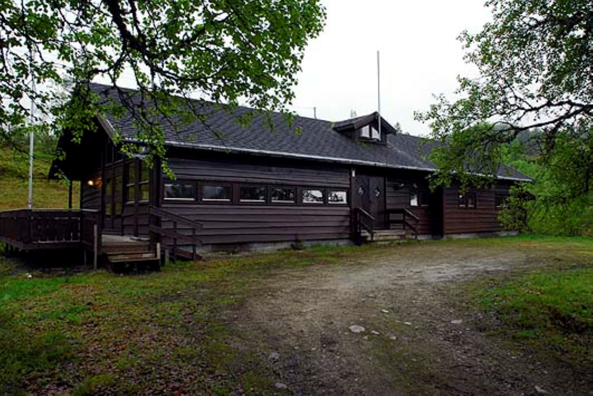 Røde kors-hytta på Langeland